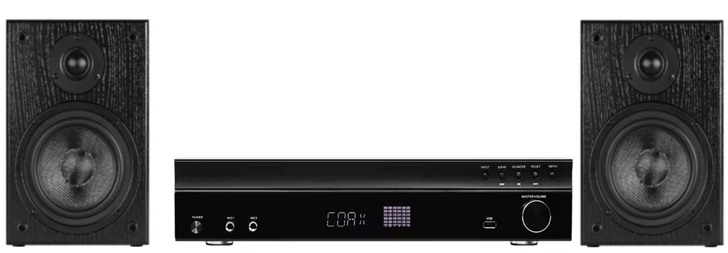 Receiver Hypersound 5.1 Hometheater Av-6380 +parlantes