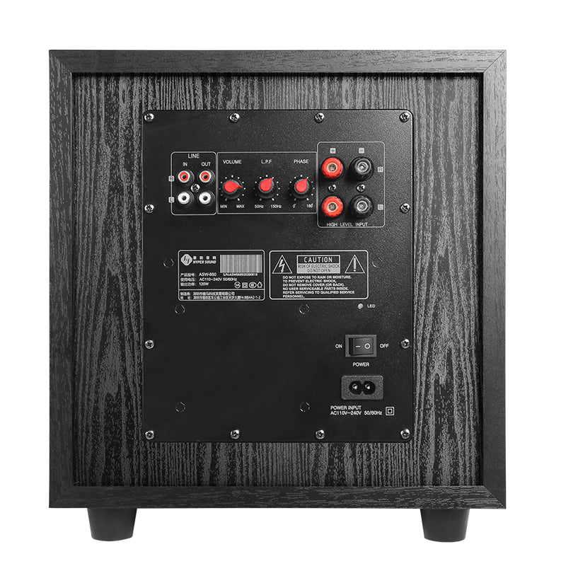 Subwoofer Activo Hs 100 Watts